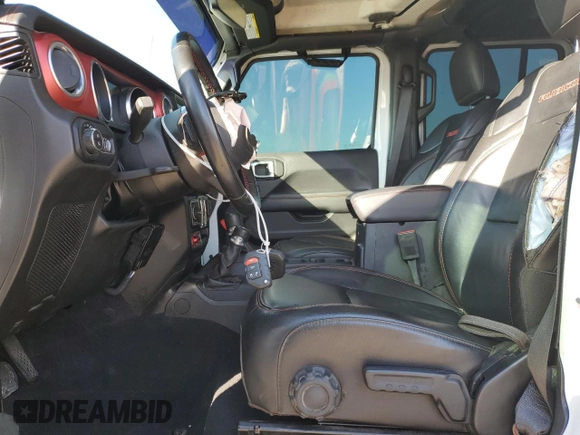 2022 Jeep Gladiator Rubicon with VIN 1C6JJTBG6NL142413, listed as a Copart auction lot 86098244 with 20,750 mi miles and Salvage title. Bid and sale history available at DreamBid. Image 7.