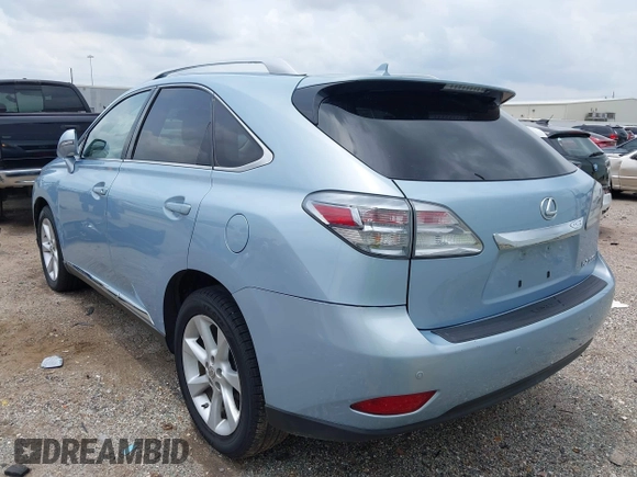 2012 Lexus RX 350 with VIN 2T2ZK1BA1CC069394, listed as a IAAI auction lot 42415689 with 125,539 mi miles and . Bid and sale history available at DreamBid. Image 3.