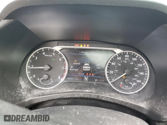 2020 Nissan Sentra SR with VIN 3N1AB8DV4LY253032, listed as a Copart auction lot 85785624 with 36,605 mi miles and Salvage Title. Bid and sale history available at DreamBid. Image 9.