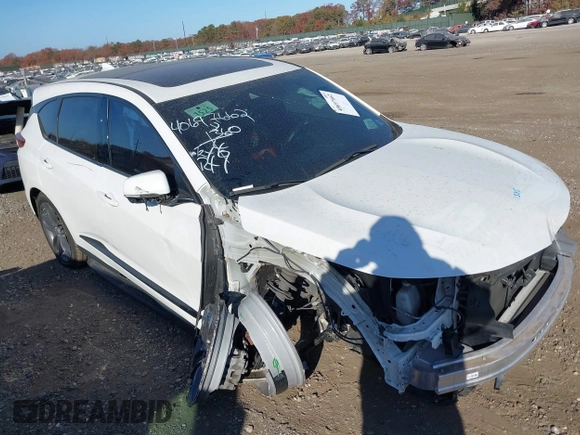 2021 Acura RDX w/A-Spec Package with VIN 5J8TC2H69ML043928, listed as a IAAI auction lot 40697662 with 18,794 mi miles and . Bid and sale history available at DreamBid. Image 6.