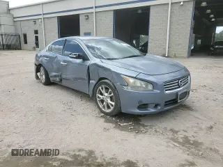 2012 Nissan Maxima SV with VIN 1N4AA5AP9CC813100, listed as a Copart auction lot 61155655 with 182,200 mi miles and Salvage title. Bid and sale history available at DreamBid. Image 13.