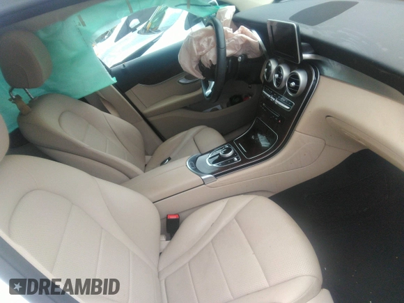 2018 Mercedes-Benz GLC 300 with VIN WDC0G4JB7JV021512, listed as a IAAI auction lot 41905040 with 120,430 mi miles and . Bid and sale history available at DreamBid. Image 5.