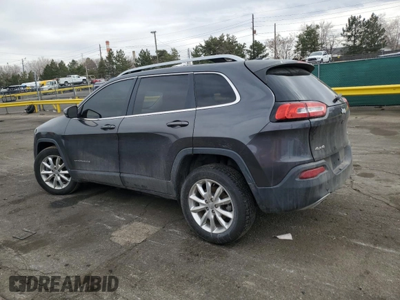 2016 Jeep Cherokee Limited with VIN 1C4PJMDS0GW145433, listed as a Copart auction lot 49681875 with 101,999 mi miles and Salvage title. Bid and sale history available at DreamBid. Image 2.