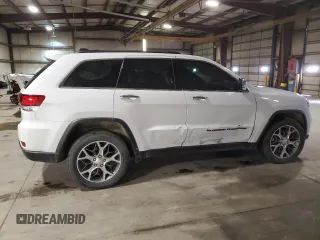 2022 Jeep Grand Cherokee Limited with VIN 1C4RJFBG0NC139830, listed as a Copart auction lot 49553685 with 34,470 mi miles and Salvage title. Bid and sale history available at DreamBid. Image 3.