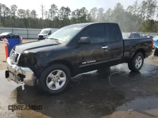 2006 Nissan Titan SE with VIN 1N6AA06A56N535464, listed as a Copart auction lot 41990845 with 159,747 mi miles and Salvage title. Bid and sale history available at DreamBid. Image 1.