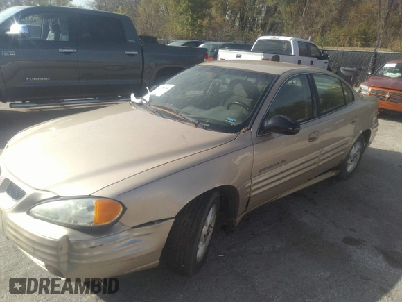 2002 Pontiac Grand Am SE1 with VIN 1G2NF52F72C153984, listed as a IAAI auction lot 34748304 with Not provided miles and . Bid and sale history available at DreamBid. Image 2.
