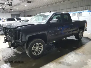 2015 Chevrolet Silverado 1500 LT with VIN 1GCVKREC5FZ407405, listed as a Copart auction lot 46632195 with 119,348 mi miles and Salvage Title. Bid and sale history available at carsss.com. Image 1.