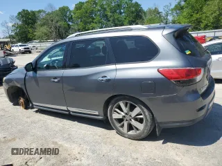 2016 Nissan Pathfinder S with VIN 5N1AR2MN4GC615599, listed as a Copart auction lot 52040665 with 140,013 mi miles and Salvage Title. Bid and sale history available at carsss.com. Image 2.
