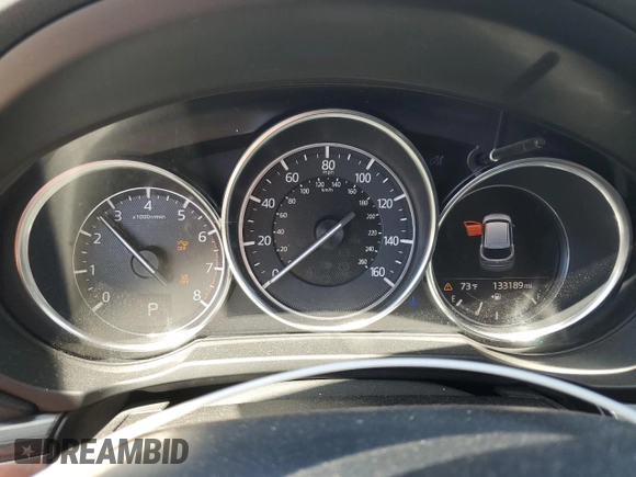 2018 Mazda CX-5 Grand Touring with VIN JM3KFBDM3J0319157, listed as a Copart auction lot 53891095 with 133,189 mi miles and Salvage Title. Bid and sale history available at DreamBid. Image 9.