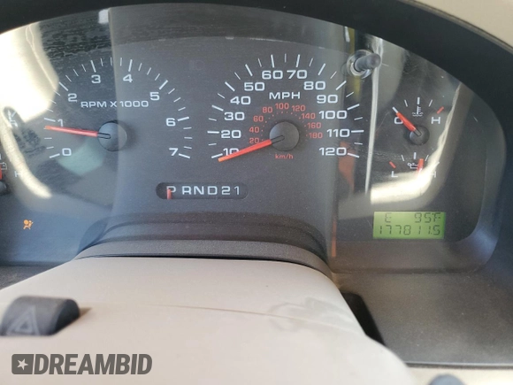 2008 Ford F-150 XLT with VIN 1FTPW12V48KC85314, listed as a Copart auction lot 54584605 with 177,811 mi miles and Salvage title. Bid and sale history available at DreamBid. Image 9.