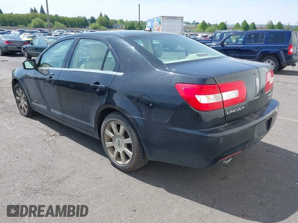 2008 Lincoln MKZ with VIN 3LNHM28T68R608324, listed as a IAAI auction lot 42085430 with 113,896 mi miles. Bid and sale history available at carsss.com. Image 3.