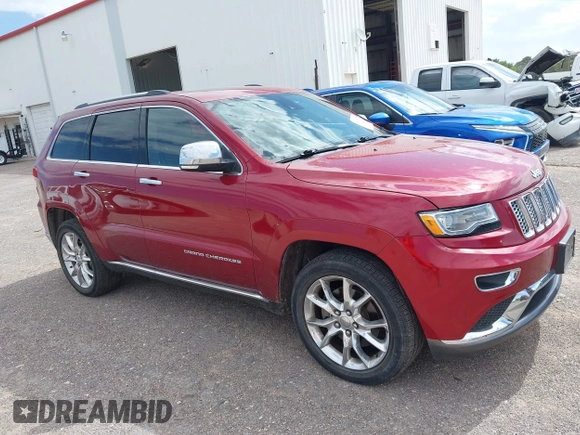 2014 Jeep Grand Cherokee Summit z VIN 1C4RJFJT4EC423217, wystawiony jako IAAI lot #42704059 z przebiegiem 245 928 mil mil oraz . Historia ofert i sprzedaży dostępna na DreamBid. Obrazek 13.