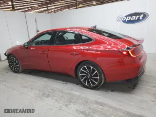 2020 Hyundai Sonata SEL Plus with VIN 5NPEJ4J20LH036756, listed as a Copart auction lot 53972485 with 65,631 mi miles and Clean Title. Bid and sale history available at carsss.com. Image 2.
