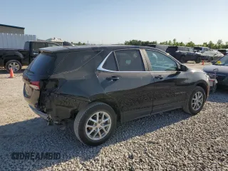 2023 Chevrolet Equinox LT with VIN 3GNAXUEG1PL269299, listed as a Copart auction lot 52353195 with 28,022 mi miles and Salvage Title. Bid and sale history available at DreamBid. Image 3.