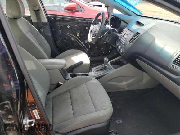2015 Kia Forte LX with VIN KNAFK4A65F5313617, listed as a Copart auction lot 49491135 with 83,709 mi miles and Salvage Title. Bid and sale history available at carsss.com. Image 7.