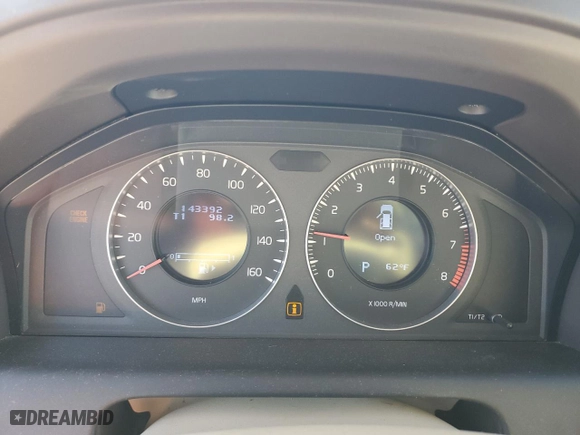 2010 Volvo XC60 3.2L with VIN YV4982DZ0A2103703, listed as a Copart auction lot 43227465 with 143,392 mi miles and Salvage Title. Bid and sale history available at carsss.com. Image 9.
