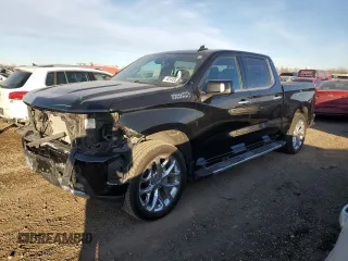 2020 Chevrolet Silverado 1500 High Country with VIN 3GCUYHED3LG259487, listed as a Copart auction lot 42452565 with 88,580 mi miles and Salvage Title. Bid and sale history available at carsss.com. Image 1.
