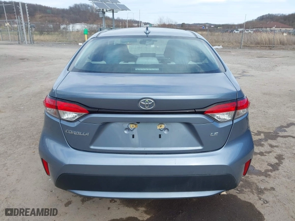 2020 Toyota Corolla LE with VIN 5YFHPRAE8LP012839, listed as a IAAI auction lot 41826438 with 46,360 mi miles. Bid and sale history available at carsss.com. Image 16.