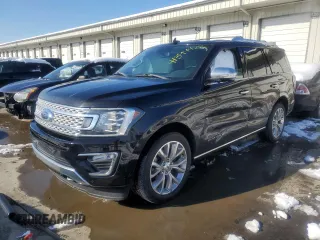 2018 Ford Expedition Platinum with VIN 1FMJU1MT7JEA11757, listed as a Copart auction lot 41394425 with 91,564 mi miles and Salvage Title. Bid and sale history available at carsss.com. Image 1.