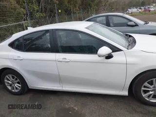 2025 Toyota Camry LE with VIN 4T1DAACK9SU503003, listed as a IAAI auction lot 41797213 with 8,208 mi miles and . Bid and sale history available at DreamBid. Image 14.