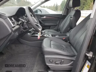2024 Audi Q5 Premium Plus with VIN WA1BBAFY4R2014436, listed as a Copart auction lot 49390285 with 14,163 mi miles and Salvage title. Bid and sale history available at DreamBid. Image 7.
