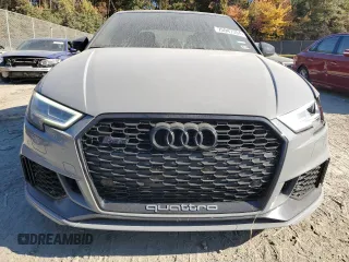 2019 Audi RS 3 with VIN WUABWGFF8KA907686, listed as a Copart auction lot 75947394 with 50,794 mi miles and Salvage title. Bid and sale history available at DreamBid. Image 5.