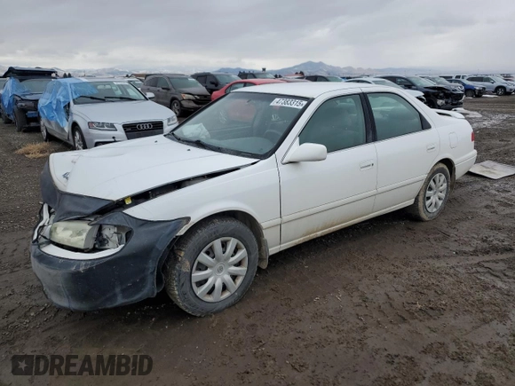 2001 Toyota Camry CE with VIN JT2BG22K510588664, listed as a Copart auction lot 47383315 with 0 mi miles and Clean Title. Bid and sale history available at carsss.com. Image 1.