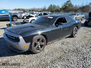 2013 Dodge Challenger Rallye Redline with VIN 2C3CDYAG4DH665999, listed as a Copart auction lot 46181855 with 0 mi miles and Salvage Title. Bid and sale history available at carsss.com. Image 1.