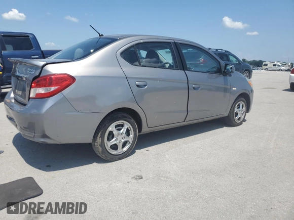 2017 Mitsubishi Mirage ES with VIN ML32F3FJ0HHF06424, listed as a Copart auction lot 61743935 with 120,854 mi miles and Salvage title. Bid and sale history available at DreamBid. Image 3.