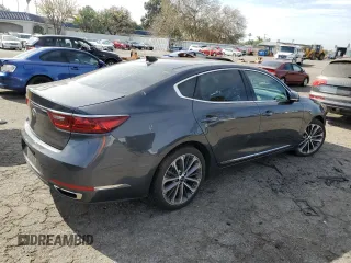 2017 Kia Cadenza Premium with VIN KNALC4J1XH5093611, listed as a Copart auction lot 43284665 with 37,688 mi miles and Salvage Title. Bid and sale history available at carsss.com. Image 3.