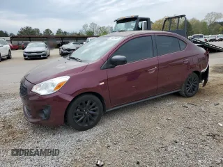 2020 Mitsubishi Mirage SE z VIN ML32F4FJ9LHF06890, wystawiony jako Copart lot #51053435 z przebiegiem 92 266 mil mil oraz Szkody całkowita. Historia ofert i sprzedaży dostępna na DreamBid. Obrazek 1.