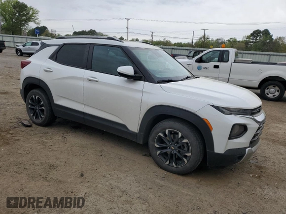 2021 Chevrolet TrailBlazer LT with VIN KL79MPSL9MB055131, listed as a Copart auction lot 50837125 with 119,970 mi miles and Salvage Title. Bid and sale history available at carsss.com. Image 4.