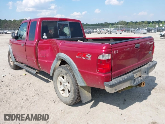 2004 Ford Ranger XL Fleet with VIN 1FTZR45EX4TA05462, listed as a IAAI auction lot 42276688 with 216,119 mi miles and . Bid and sale history available at DreamBid. Image 3.