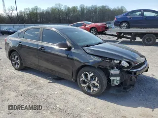 2019 Kia Forte LXS with VIN 3KPF24AD4KE018413, listed as a Copart auction lot 53357285 with 53,937 mi miles and Salvage Title. Bid and sale history available at DreamBid. Image 4.