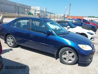 2004 Honda Civic EX z VIN 2HGES26714H606703, wystawiony jako IAAI lot #42499517 z przebiegiem 68 962 mil mil oraz . Historia ofert i sprzedaży dostępna na DreamBid. Obrazek 1.