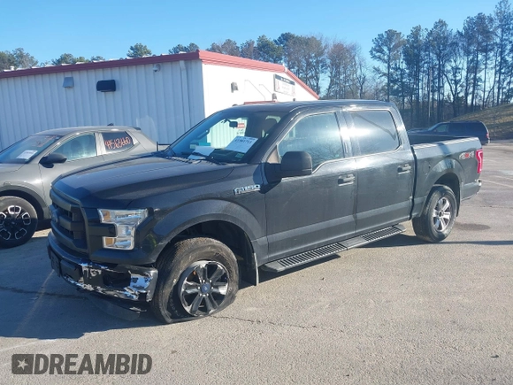 2015 Ford F-150 XLT with VIN 1FTEW1E86FFC00959, listed as a IAAI auction lot 41581711 with 130,298 mi miles. Bid and sale history available at carsss.com. Image 17.
