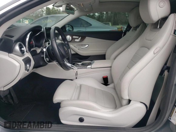 2018 Mercedes-Benz C 300 with VIN WDDWJ4KB3JF722371, listed as a Copart auction lot 47525335 with 62,940 mi miles and Salvage title. Bid and sale history available at DreamBid. Image 7.