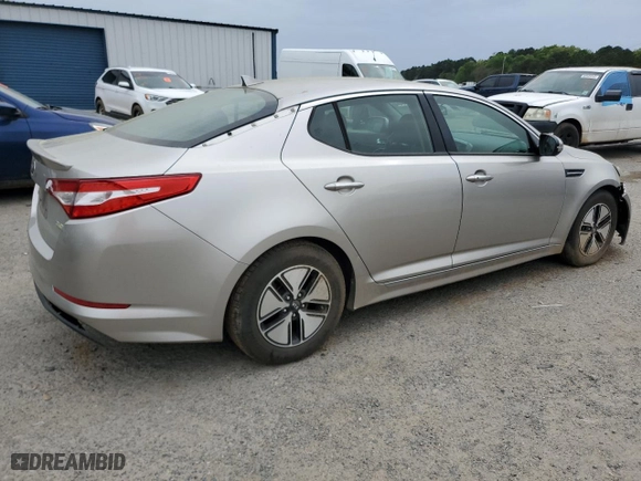 2012 Kia Optima Hybrid with VIN KNAGM4AD5C5024052, listed as a Copart auction lot 51049215 with 215,511 mi miles and Salvage Title. Bid and sale history available at carsss.com. Image 3.