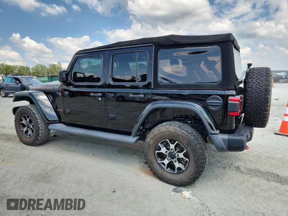2018 Jeep Wrangler Unlimited Rubicon z VIN 1C4HJXFG8JW232955, wystawiony jako Copart lot #66491345 z przebiegiem 22 717 mil mil oraz Szkoda całkowita • Salvage title. Historia ofert i sprzedaży dostępna na DreamBid. Obrazek 2.