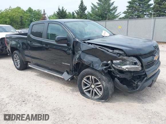 2019 Chevrolet Colorado 4WD Work Truck with VIN 1GCGTBEN5K1129922, listed as a IAAI auction lot 42476965 with 84,057 mi miles and . Bid and sale history available at DreamBid. Image 1.