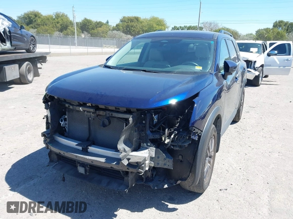 2022 Nissan Pathfinder SV with VIN 5N1DR3BAXNC239233, listed as a IAAI auction lot 41858513 with 32,632 mi miles and . Bid and sale history available at DreamBid. Image 6.