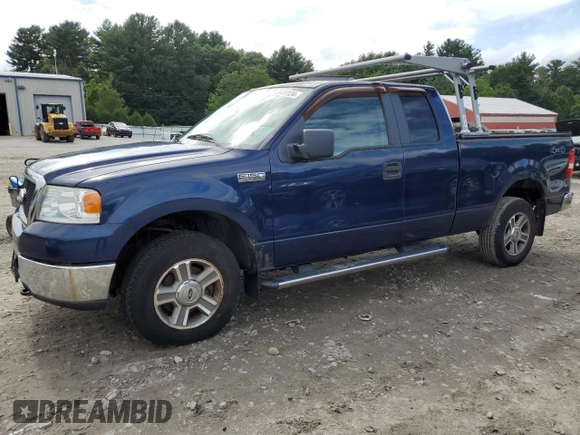 2007 Ford F-150 XLT with VIN 1FTPX14547NA52105, listed as a Copart auction lot 65499124 with 184,671 mi miles and Non repairable. Bid and sale history available at DreamBid. Image 1.