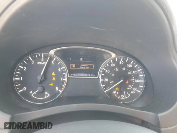 2017 Nissan Altima SV with VIN 1N4AL3AP3HC283180, listed as a Copart auction lot 61503565 with 120,410 mi miles and Salvage title. Bid and sale history available at DreamBid. Image 9.