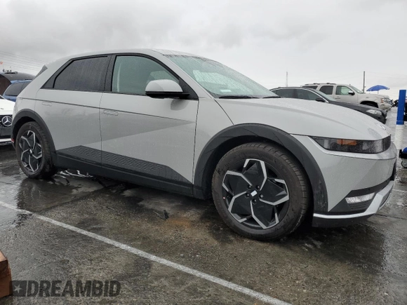 2024 Hyundai Ioniq 5 SEL with VIN KM8KN4DE5RU333836, listed as a Copart auction lot 48059625 with 6,341 mi miles and Salvage title. Bid and sale history available at DreamBid. Image 4.