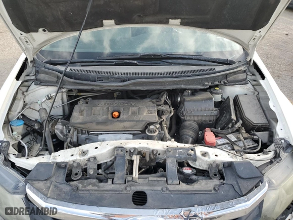 2012 Honda Civic Sdn EX with VIN 2HGFB2F86CH330353, listed as a Copart auction lot 47454635 with 151,322 mi miles and Salvage Title. Bid and sale history available at carsss.com. Image 11.