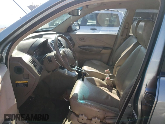 2006 Hyundai Tucson GLS with VIN KM8JN72D96U270906, listed as a Copart auction lot 54379205 with 235,973 mi miles and Salvage Title. Bid and sale history available at carsss.com. Image 7.