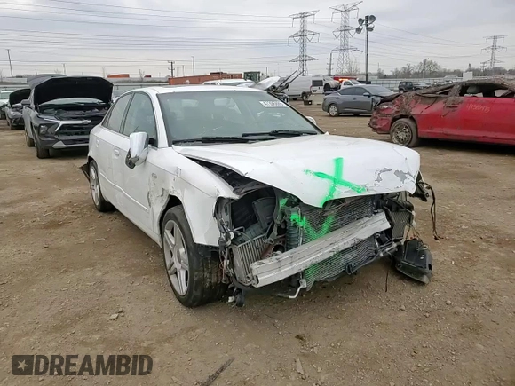 2007 Audi A4 2.0T with VIN WAUDF78E67A184080, listed as a Copart auction lot 47396885 with 195,545 mi miles and Salvage Title. Bid and sale history available at carsss.com. Image 11.