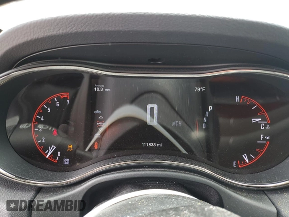 2020 Dodge Durango GT Plus with VIN 1C4RDJDG0LC205166, listed as a Copart auction lot 58362405 with 111,833 mi miles and Salvage title. Bid and sale history available at DreamBid. Image 9.