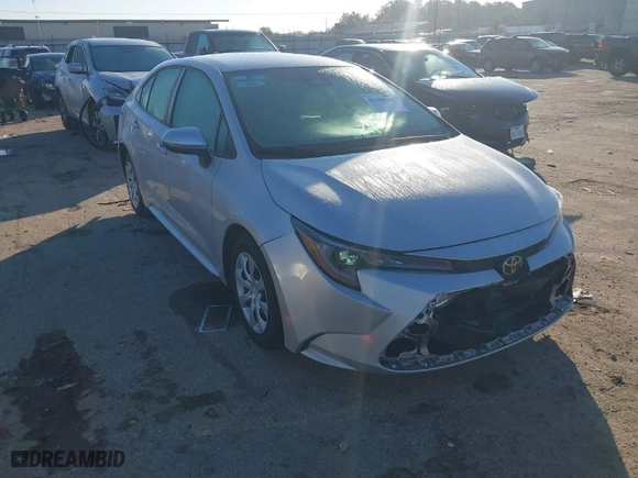 2023 Toyota Corolla LE with VIN 5YFB4MDEXPP016815, listed as a IAAI auction lot 41158291 with 73,874 mi miles. Bid and sale history available at carsss.com. Image 1.