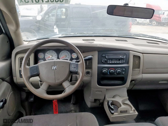 2005 Dodge Ram 1500 SLT with VIN 1D7HA18NX5S114286, listed as a Copart auction lot 50827675 with 0 mi miles and Clean Title. Bid and sale history available at carsss.com. Image 8.